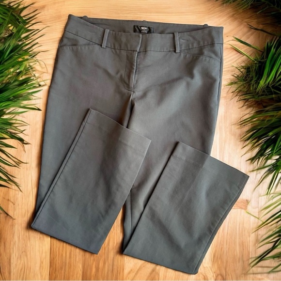 MOSSIMO Modern Flare Stretchy Gray Dress Pants - Size 12 - Picture 1 of 15